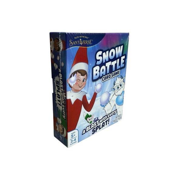 The Elf on the Shelf Santaverse SNOW BATTLE Card Game Christmas New - Picture 1 of 4